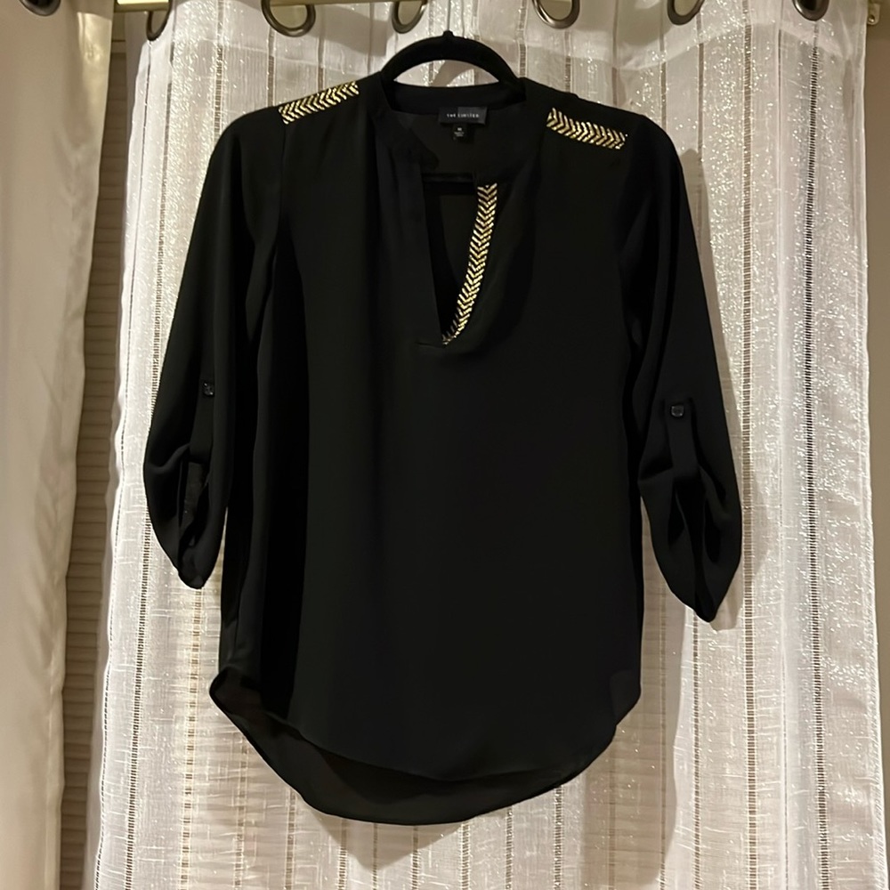 Gold Stitched Blouse